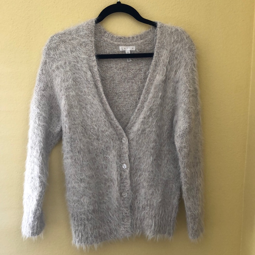 Leith grey cardigan